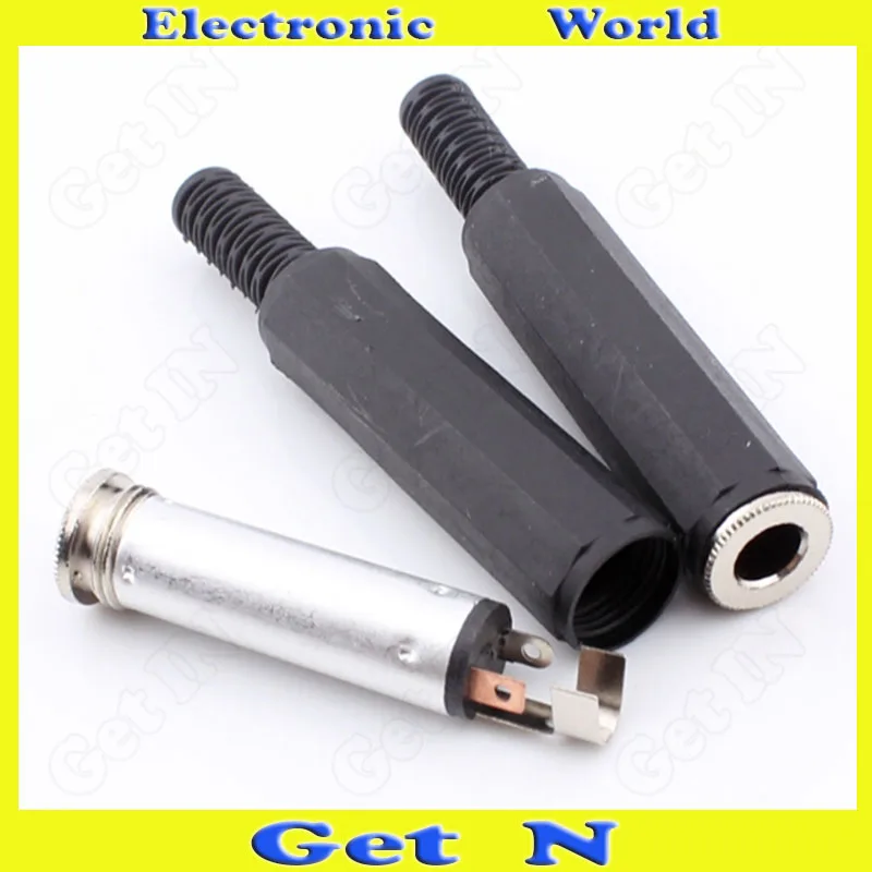 50pcs Plastic 6.5/6.35 Stereo 3-Pole/Pin Wire-In Female Connector Plug 3-Pin 6.5/6.35 Audio Connector
50pcs Plastic 6.5/6.35 Stereo 3-Pole/Pin Wire-In Female Connector Plug 3-Pin 6.5/6.35 Audio Connector