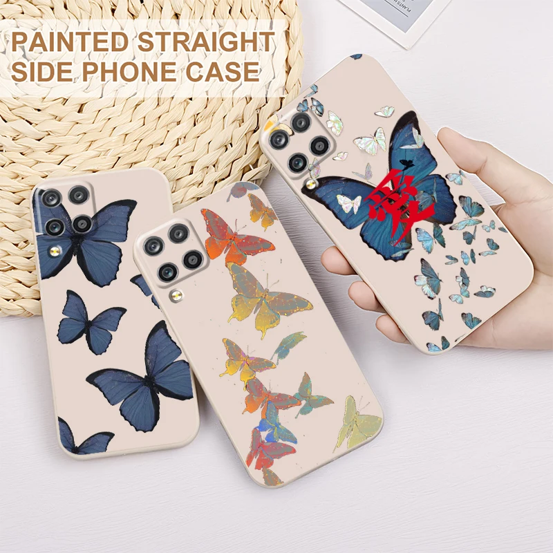 Luxury colorful butterfly flying For Samsung A71 A51 A31 A21S A52 A32 A22 A12 A50 A30 A20 5G Liquid Silicone Rope Phone Case
Luxury colorful butterfly flying For Samsung A71 A51 A31 A21S A52 A32 A22 A12 A50 A30 A20 5G Liquid Silicone Rope Phone Case