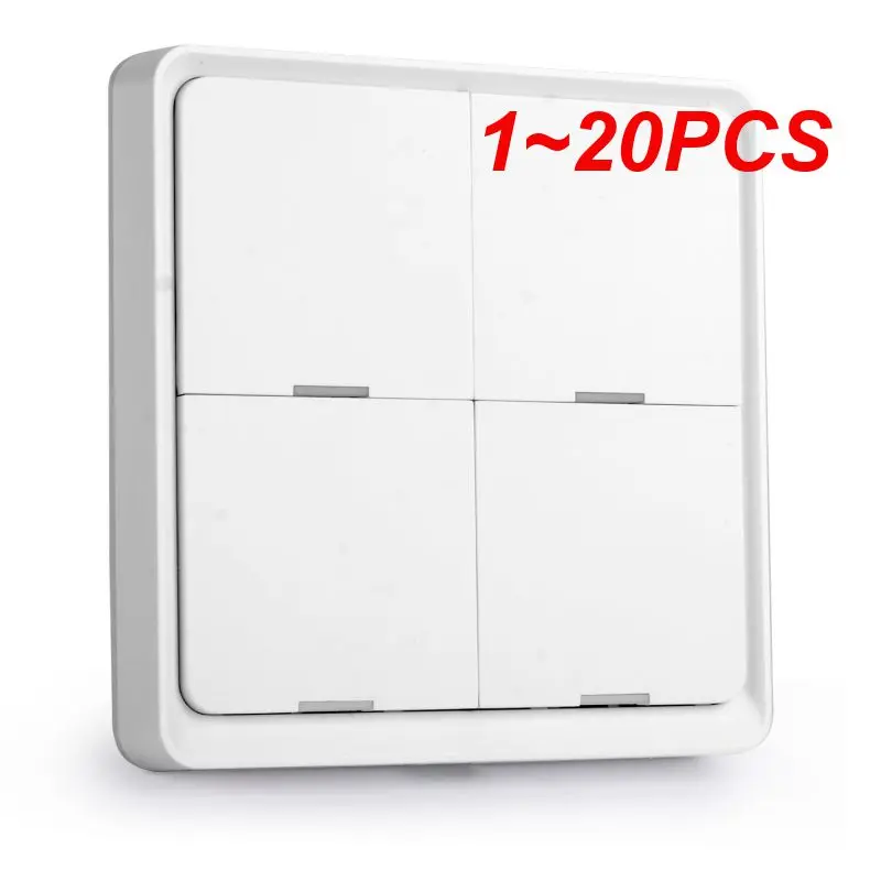 Переключатель для умного дома Tuya ZigBee, 1-20 шт., 4 клавиши, 12 режимов работы, с приложением Zigbee
Переключатель для умного дома Tuya ZigBee, 1-20 шт., 4 клавиши, 12 режимов работы, с приложением Zigbee