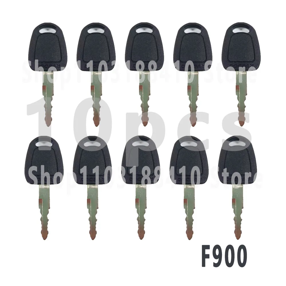 

10pcs Key F900 K1009605B For Daewoo Doosan For Bobcat Terex Excavator Ignition Keys