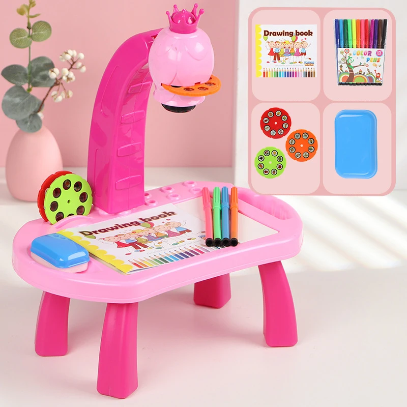 Kids Art Drawing Board Led Projector Painting Table Board Children Xmas Christmas Gift Led Projector Painting Table Drawing Toys
Kids Art Drawing Board Led Projector Painting Table Board Children Xmas Christmas Gift Led Projector Painting Table Drawing Toys