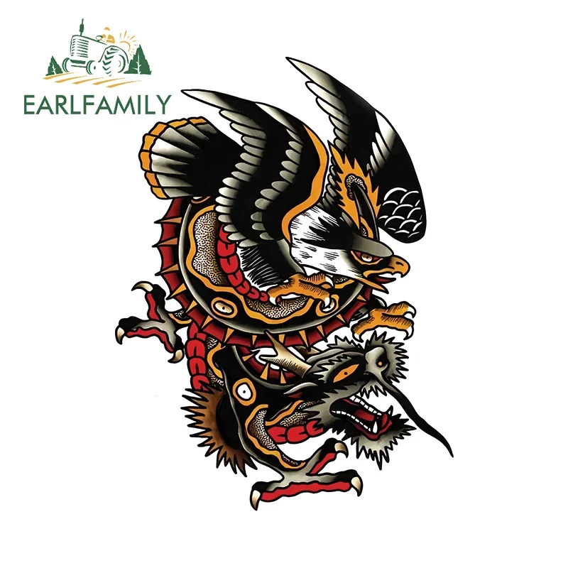 EARLFAMILY 13 см x 9,7 см Дракон Орел Битва Автомобильные наклейки Животное Большая татуировка Забавный автомобильный гаджет Наклейка Забавная доска для серфинга Шлем Декор
EARLFAMILY 13 см x 9,7 см Дракон Орел Битва Автомобильные наклейки Животное Большая татуировка Забавный автомобильный гаджет Наклейка Забавная доска для серфинга Шлем Декор