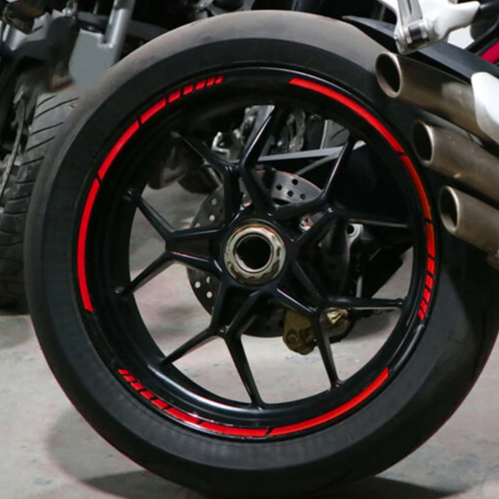 1Set Wheel Rim Sticker Red 16pcs/Set 18“ Universal Car Wheel Tire Sticker Reflective Edge Strip Reflective Rim Tape
1Set Wheel Rim Sticker Red 16pcs/Set 18“ Universal Car Wheel Tire Sticker Reflective Edge Strip Reflective Rim Tape