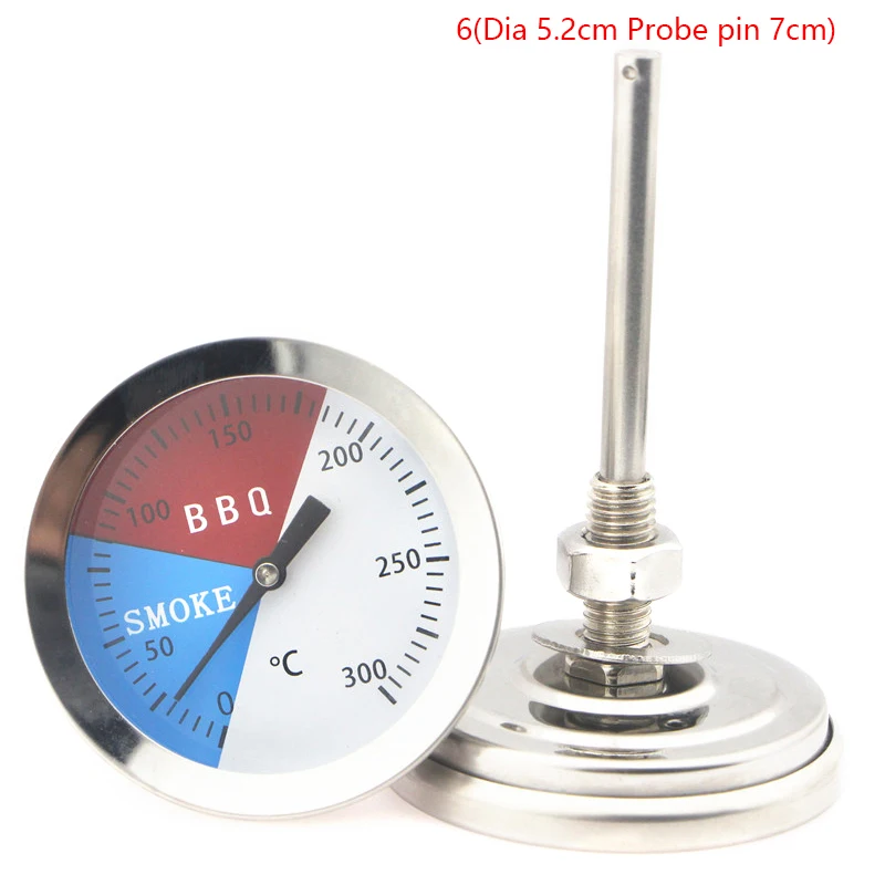 Stainless Steel Oven Cooker Thermometer Temperature Gauge Mini BBQ Thermometer Grill Temperature Gauge Barbecue Thermometer
Stainless Steel Oven Cooker Thermometer Temperature Gauge Mini BBQ Thermometer Grill Temperature Gauge Barbecue Thermometer