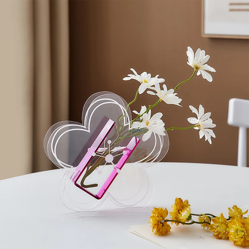 Nordic Decoration Home Accessories For Living Room Acrylic Flower Vases Tabletop Plant Pots Decorative Modern Office Desk Decor
Nordic Decoration Home Accessories For Living Room Acrylic Flower Vases Tabletop Plant Pots Decorative Modern Office Desk Decor
