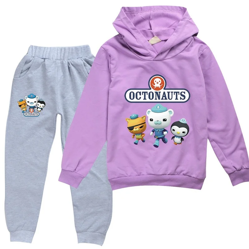 Octonauts Children's Clothing Sets Pullover Hoodie Tracksuit Cartoon Anime Boys Girls Clothes Autumn Kids Hoodies Pants Suit
Octonauts Children's Clothing Sets Pullover Hoodie Tracksuit Cartoon Anime Boys Girls Clothes Autumn Kids Hoodies Pants Suit