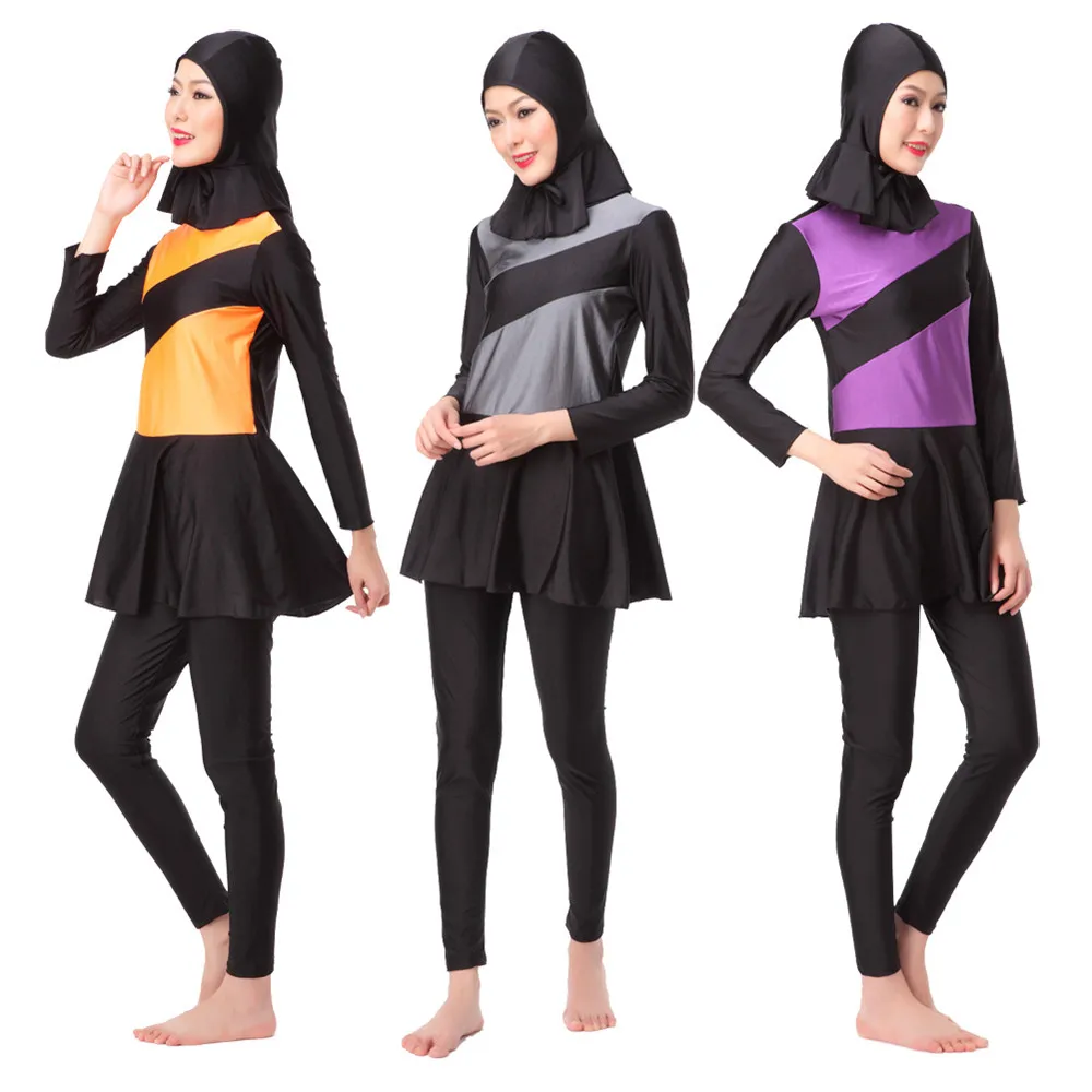 Muslim Modest Swimwear Hijab Swimsuit Women Swimming Suit Cover Ups Burkini Hijabs For Woman Islamic Long Sleeve Bathing Swim
Muslim Modest Swimwear Hijab Swimsuit Women Swimming Suit Cover Ups Burkini Hijabs For Woman Islamic Long Sleeve Bathing Swim