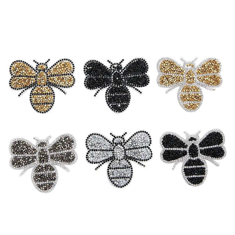 20pcs/lot Luxury Diamond Embroidery Patch Animal Gold Silver Bee Clothing Decoration Sewing Accessories Craft Diy Iron Applique
20pcs/lot Luxury Diamond Embroidery Patch Animal Gold Silver Bee Clothing Decoration Sewing Accessories Craft Diy Iron Applique