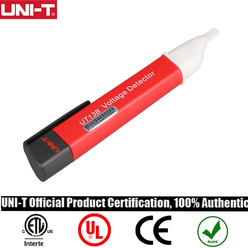 UNI-T AC Voltage Detectors UT13B Non Contact Voltage Tester,Adjustable Sensitivity Auto Sense Test Pen 24V~600V voltage meter
UNI-T AC Voltage Detectors UT13B Non Contact Voltage Tester,Adjustable Sensitivity Auto Sense Test Pen 24V~600V voltage meter