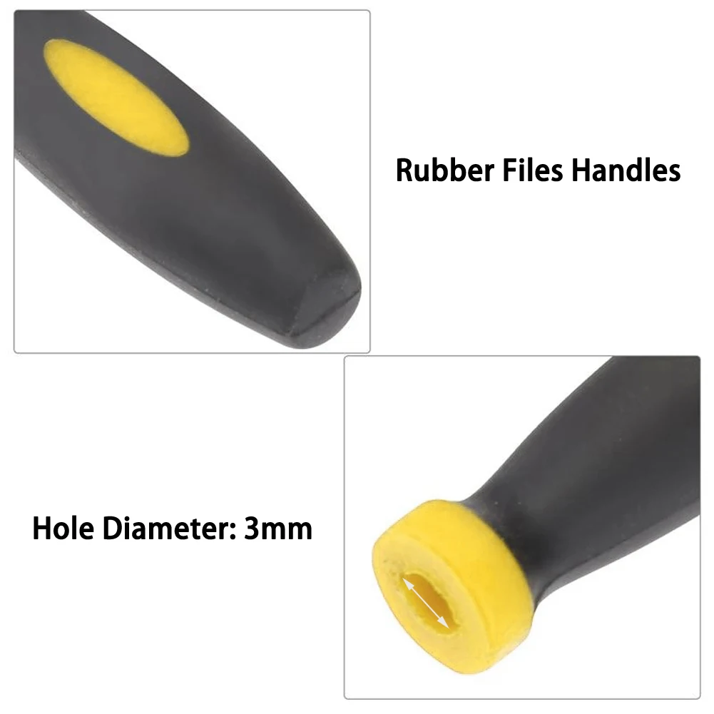 10Pcs Files Handles Milling Steel Easy Use Wood Files Handles Milling Universal Steel Rust Proof Hand For Small Files
10Pcs Files Handles Milling Steel Easy Use Wood Files Handles Milling Universal Steel Rust Proof Hand For Small Files