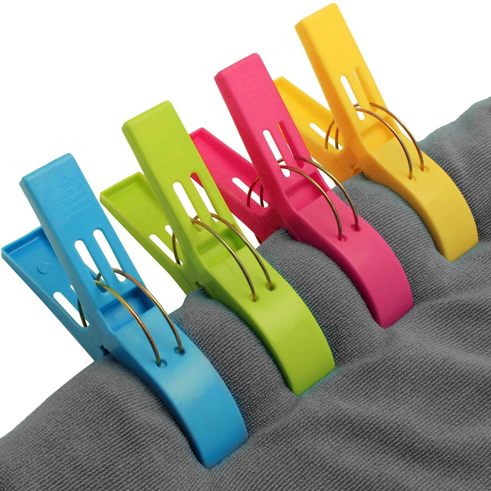 4/8/12Pcs Clothespins Quilt Clothes Clip Practical Beach Towel Clips Plastic Quilt PegsFor Laundry Lounger UnderwearOrganization
4/8/12Pcs Clothespins Quilt Clothes Clip Practical Beach Towel Clips Plastic Quilt PegsFor Laundry Lounger UnderwearOrganization