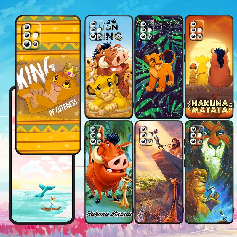 Disney Cartoon The Lion King For Samsung A73 A72 A71 A53 A52 A51 A42 A33 A32 A23 A22 A21S A13 A12 A03 A02 S A31 Black Phone Case
Disney Cartoon The Lion King For Samsung A73 A72 A71 A53 A52 A51 A42 A33 A32 A23 A22 A21S A13 A12 A03 A02 S A31 Black Phone Case