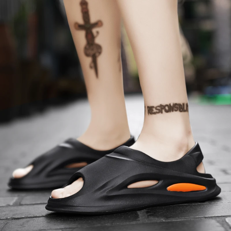 2023 New Fashion Thick Sole Men's Sandals Casual Outdoor Anti Slip Comfortable Soft Sole Versatile Concise Solid Shoes for Men
2023 New Fashion Thick Sole Men's Sandals Casual Outdoor Anti Slip Comfortable Soft Sole Versatile Concise Solid Shoes for Men