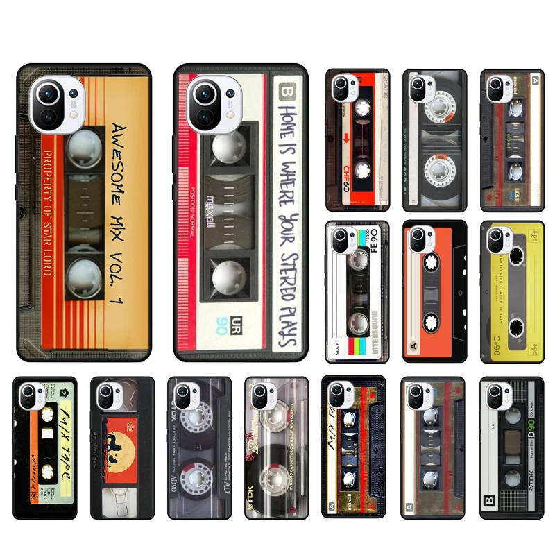 Original Retro Cassette Tape Phone Case for Xiaomi 12 Mi 10T 11T 11 Pro 10 10T 11 lite 10pro 11Ultra Poco X3 Pro Poco F3 M3
Original Retro Cassette Tape Phone Case for Xiaomi 12 Mi 10T 11T 11 Pro 10 10T 11 lite 10pro 11Ultra Poco X3 Pro Poco F3 M3