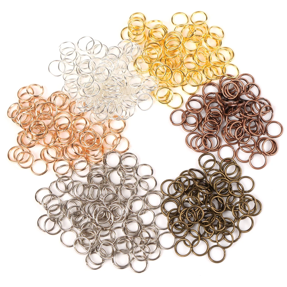 200pcs/Lot Metal Open Single Loops Jump Rings & Split Ring DIY Jewelry Findings for jewelry making 3/4/5/6/7/8/10mm
200pcs/Lot Metal Open Single Loops Jump Rings & Split Ring DIY Jewelry Findings for jewelry making 3/4/5/6/7/8/10mm