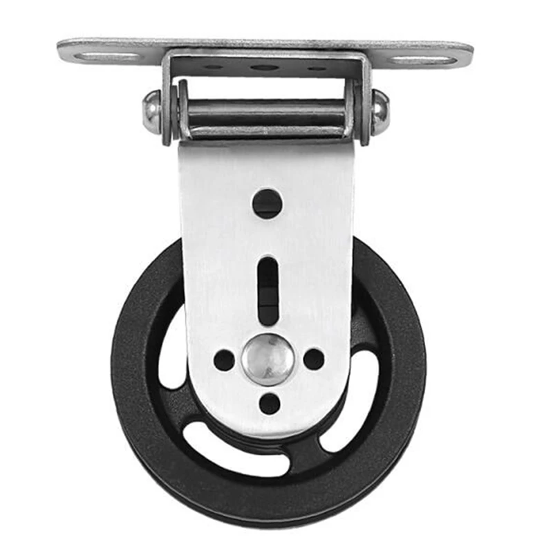 Gym Home Rotating Silent Pulley DIY Lat Lift Cable System Attachments Stainless Steel Mute Swivel Bearing Wheel
Gym Home Rotating Silent Pulley DIY Lat Lift Cable System Attachments Stainless Steel Mute Swivel Bearing Wheel