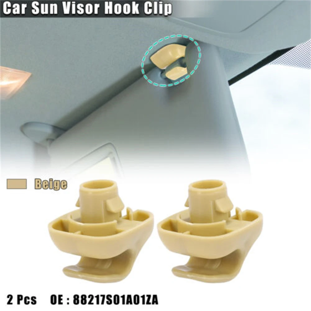 2pcs Car Sun Visor Hook Clip Retainer For Honda Civic Beige Grey 88217S04003ZA /88217S01A01ZA For Civic / For Odyssey/ Pilot
2pcs Car Sun Visor Hook Clip Retainer For Honda Civic Beige Grey 88217S04003ZA /88217S01A01ZA For Civic / For Odyssey/ Pilot