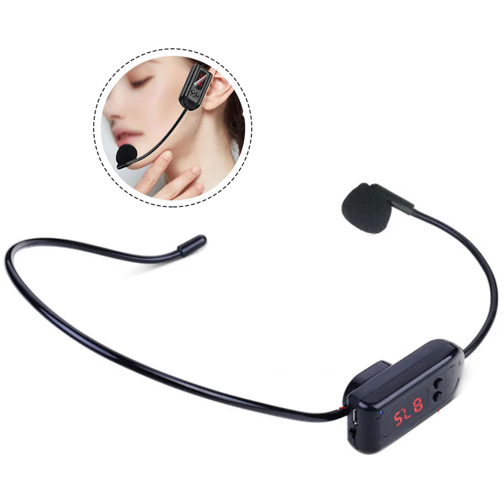 1pc FM Wireless Microphone Headset Megaphone Radio Mic For Loudspeaker For Teaching Loudspeaker Teaching Tour Guide Sale
1pc FM Wireless Microphone Headset Megaphone Radio Mic For Loudspeaker For Teaching Loudspeaker Teaching Tour Guide Sale