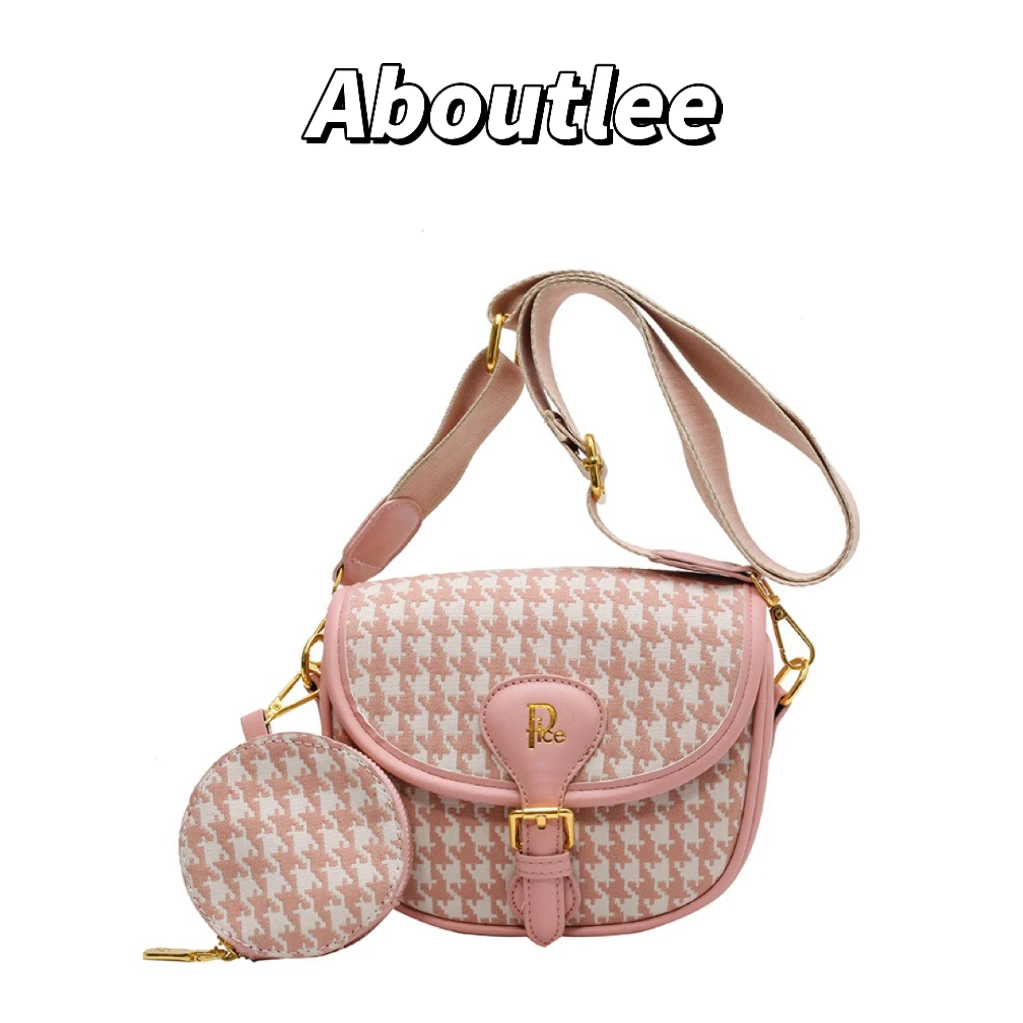 Aboutlee Vintage Plaid Flap Women Shoulder Bag Luxury Designer Popular Saddle Bags Leather Brand High Quality Versatile Satchel
Aboutlee Vintage Plaid Flap Women Shoulder Bag Luxury Designer Popular Saddle Bags Leather Brand High Quality Versatile Satchel
