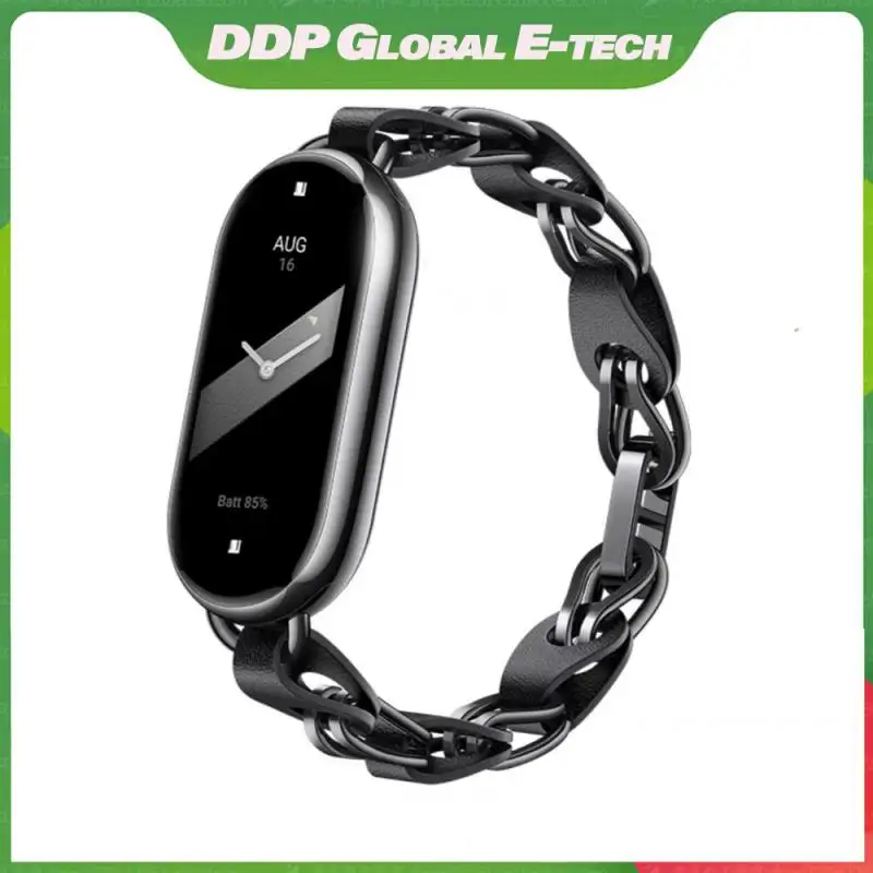 Double Loop Genuine Leather Wristband Comfortable Hollow Out Bracelet Breathable Watch Band Accessories Smart Small Pendant
Double Loop Genuine Leather Wristband Comfortable Hollow Out Bracelet Breathable Watch Band Accessories Smart Small Pendant