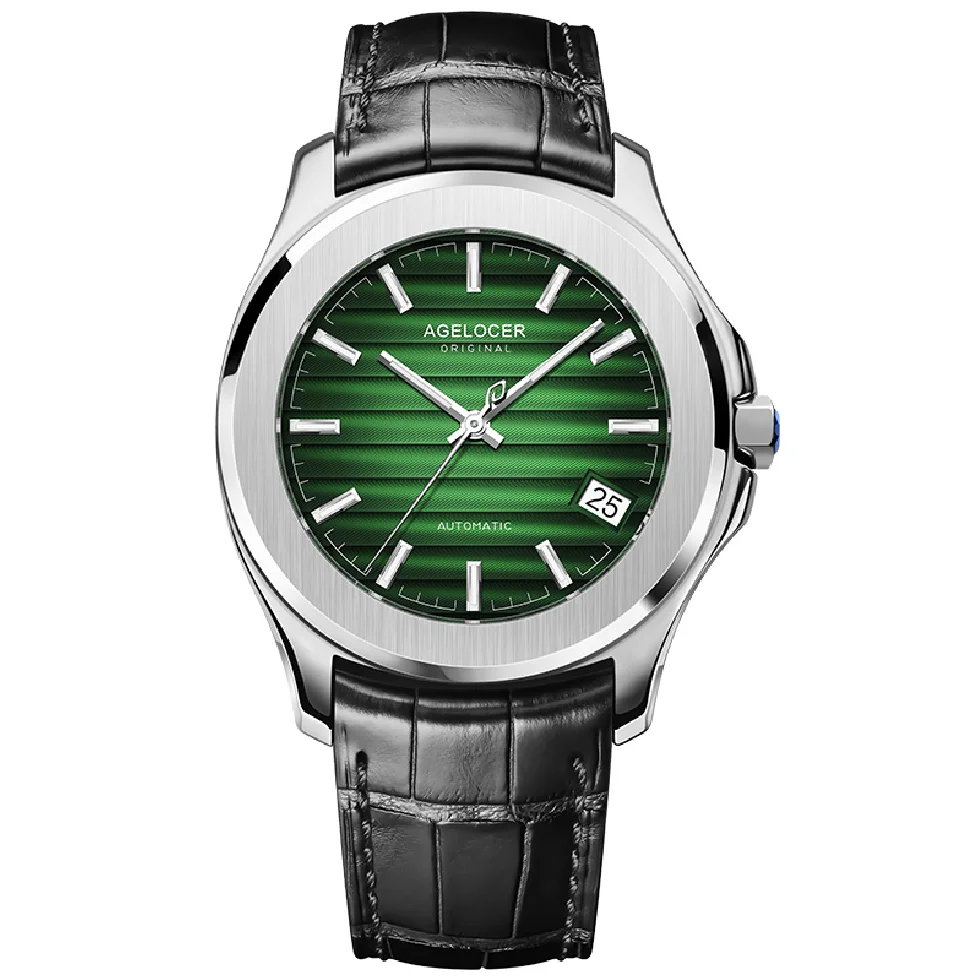 AGELOCER Mens Automatic Watches Top Brand Luxury Leather Casual Mechanical Watch Men Army Military Sport Watch Relogio Masculino
AGELOCER Mens Automatic Watches Top Brand Luxury Leather Casual Mechanical Watch Men Army Military Sport Watch Relogio Masculino
