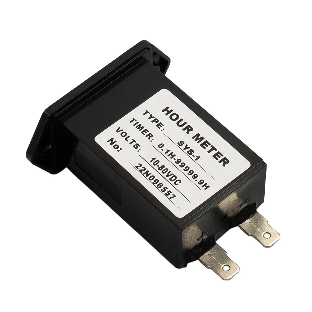 HM002 Mechanical Hour Meter 6V-80V DC Black ABS Car Hour Meter Automobile Decoration Accessories Car Timer Gauge
HM002 Mechanical Hour Meter 6V-80V DC Black ABS Car Hour Meter Automobile Decoration Accessories Car Timer Gauge