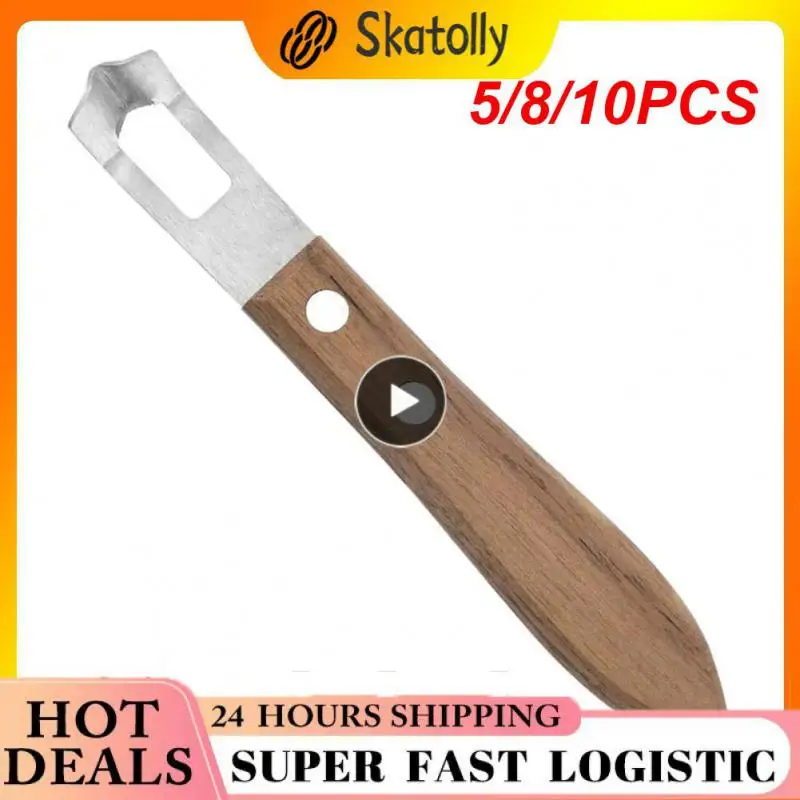 5/8/10PCS Cocktail Cheese Citrus Vegetable Slicer Vegetable Carrot Rust-proof Lemon Peeler Wooden Handle Peeler
5/8/10PCS Cocktail Cheese Citrus Vegetable Slicer Vegetable Carrot Rust-proof Lemon Peeler Wooden Handle Peeler