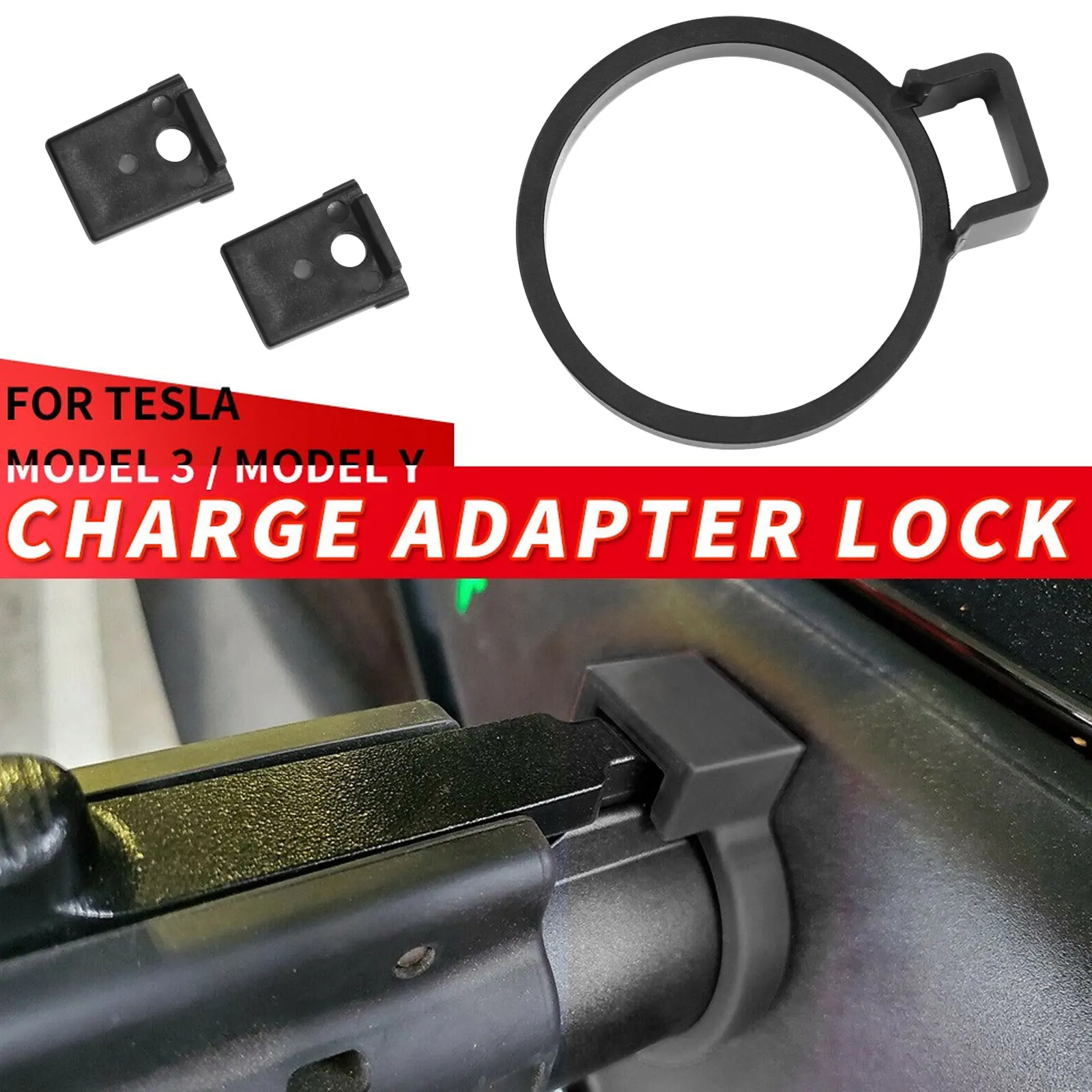 J1772 Lock for Tesla Model 3 Y Accessories Prevent The Charger Was Unplugged When Charging By Others Charge Safety Adapter
J1772 Lock for Tesla Model 3 Y Accessories Prevent The Charger Was Unplugged When Charging By Others Charge Safety Adapter
