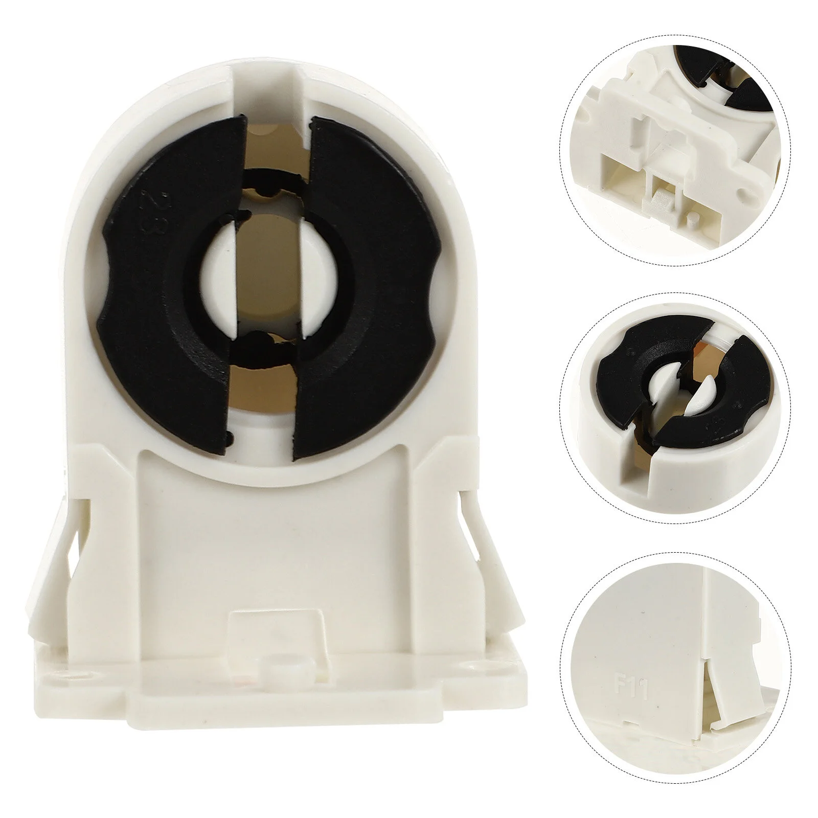 20pcs Non Shunted Lamp Holder, Tombstone Lamp Holder LED Socket Replacement for Home Office Light White 
20pcs Non Shunted Lamp Holder, Tombstone Lamp Holder LED Socket Replacement for Home Office Light White