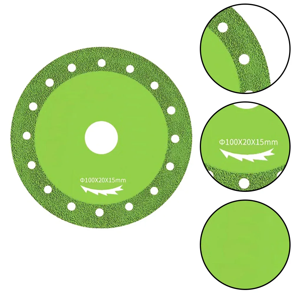 1pc 4 Inch 100mm Brazed Diamond Cutting Blade Cutting Disc Angle Grinder Pad Cut Off Wheel Tool Power Tool Accessories
1pc 4 Inch 100mm Brazed Diamond Cutting Blade Cutting Disc Angle Grinder Pad Cut Off Wheel Tool Power Tool Accessories