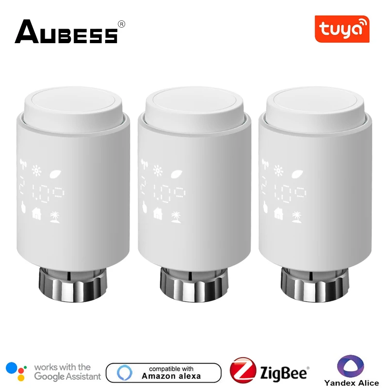 Aubess Tuya ZigBee 3.0 Thermostat Radiator Valve Temperature Controller Smartlife APP Remote Control For Alexa Google Home Alice
Aubess Tuya ZigBee 3.0 Thermostat Radiator Valve Temperature Controller Smartlife APP Remote Control For Alexa Google Home Alice