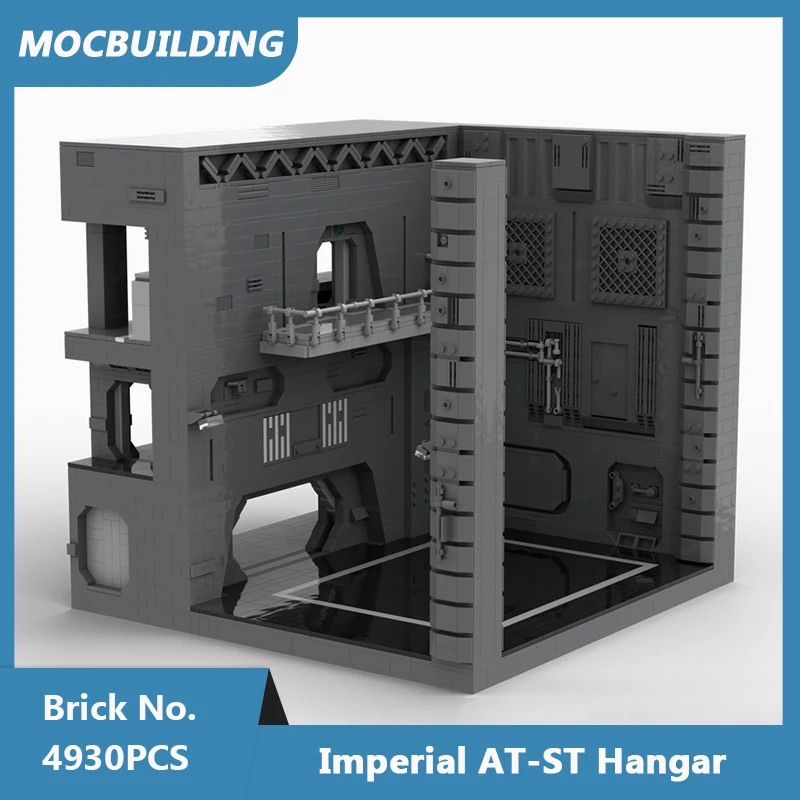 MOC Building Blocks Imperial AT-ST Hangar Architecture Model DIY Assembled Bricks Space Wars Movie Children Toys Gifts 4930PCS
MOC Building Blocks Imperial AT-ST Hangar Architecture Model DIY Assembled Bricks Space Wars Movie Children Toys Gifts 4930PCS