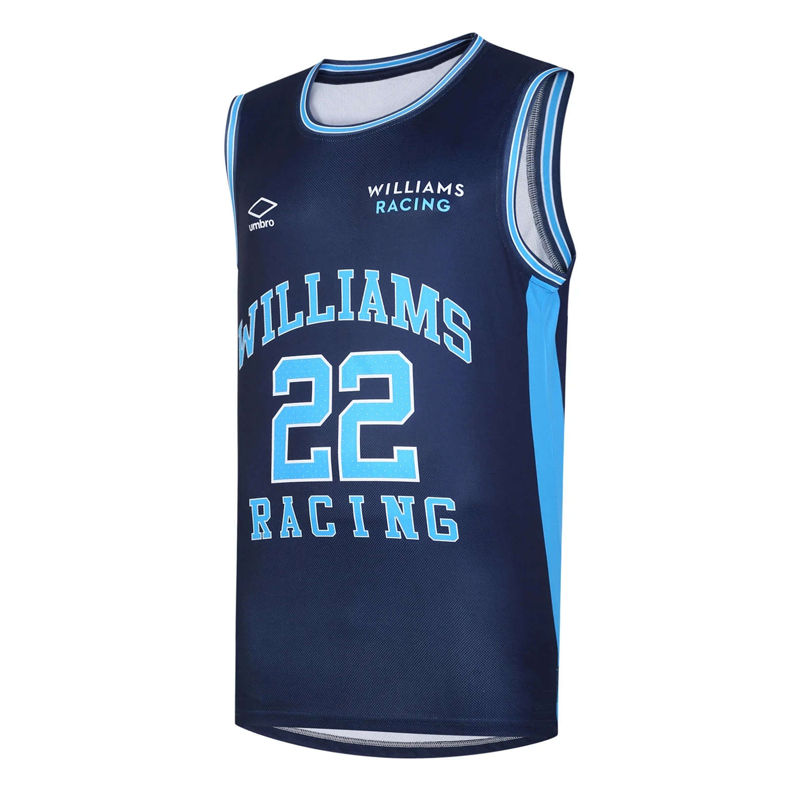 2022 Official Website New Williams Racing Basketball Jersey F1 Shirt Vest No. 22 Formula One Clothing Quick Drying Fan Party Tee
2022 Official Website New Williams Racing Basketball Jersey F1 Shirt Vest No. 22 Formula One Clothing Quick Drying Fan Party Tee