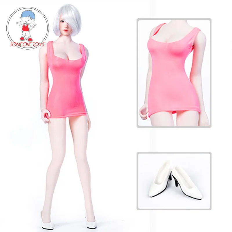 MM09 1/6 Female Soldier Sexy Long Vest Pink Bottoming Skirt Tight Dress for 12 Inch Action Figure Doll Clothes
MM09 1/6 Female Soldier Sexy Long Vest Pink Bottoming Skirt Tight Dress for 12 Inch Action Figure Doll Clothes