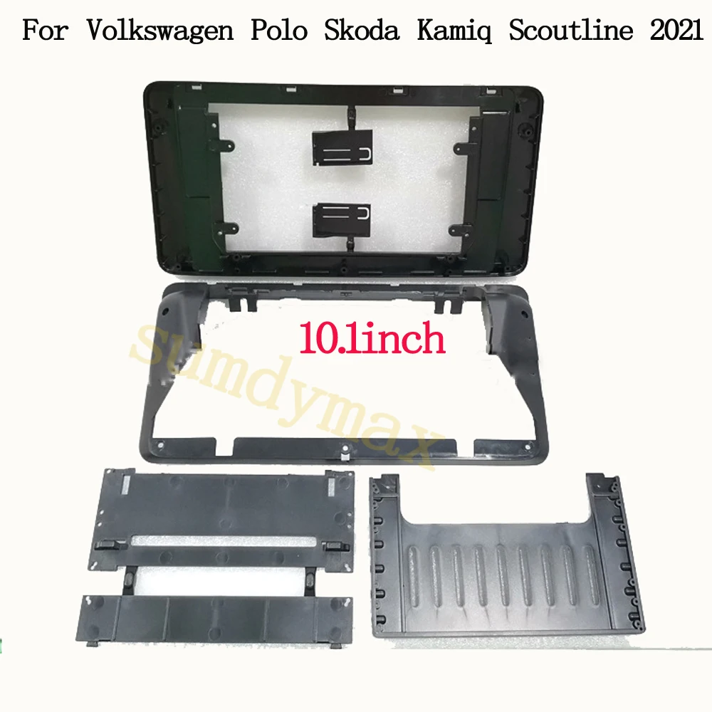 10.1inch 2din Car Radio Frame For Volkswagen Polo Skoda Scoutline Kamiq Android Radio Dashboard Kit Face Plate Fascia Frame 
10.1inch 2din Car Radio Frame For Volkswagen Polo Skoda Scoutline Kamiq Android Radio Dashboard Kit Face Plate Fascia Frame
