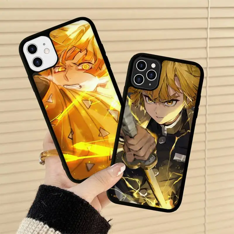 Demon Slayer Agatsuma Zenitsu Phone Case Silicone PC+TPU Case for iPhone 11 12 13 Pro Max 8 7 6 Plus X SE XR Hard Fundas
Demon Slayer Agatsuma Zenitsu Phone Case Silicone PC+TPU Case for iPhone 11 12 13 Pro Max 8 7 6 Plus X SE XR Hard Fundas
