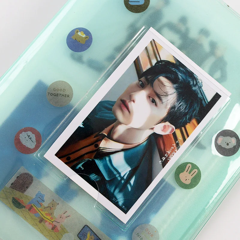 64 capacity photo Album Transparent Kpop Card holder for Store 3 inch Lomo Card photocard For show
64 capacity photo Album Transparent Kpop Card holder for Store 3 inch Lomo Card photocard For show