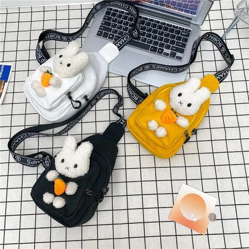 Cartoon Miffy Rabbit Chest Bag Summer Student Messenger Bag Canvas Bag Women's Handbag Cute New Fashion Women's Bag
Cartoon Miffy Rabbit Chest Bag Summer Student Messenger Bag Canvas Bag Women's Handbag Cute New Fashion Women's Bag