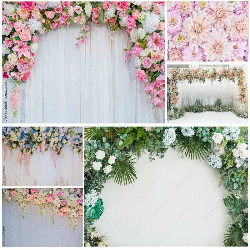 Vinyl Photography Backdrops Prop Flower Wall Wood Floor Wedding Party Theme Photo Studio Background 22221 LLH-06
Vinyl Photography Backdrops Prop Flower Wall Wood Floor Wedding Party Theme Photo Studio Background 22221 LLH-06
