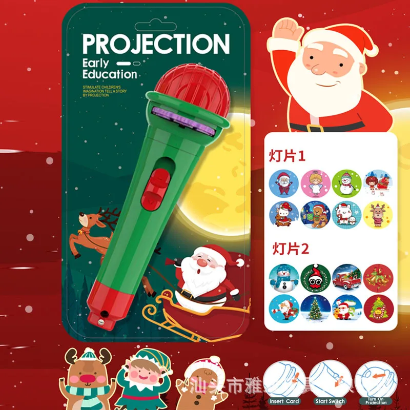 Christmas Flashlight Projector Lamp Toys For Children 12 Patterns Baby Bedtime Sleeping Story Book Fun Education Toy Xmas Gift
Christmas Flashlight Projector Lamp Toys For Children 12 Patterns Baby Bedtime Sleeping Story Book Fun Education Toy Xmas Gift