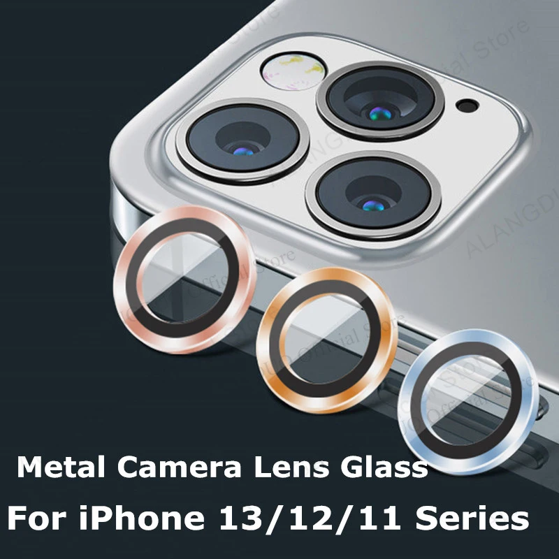 Camera Lens Protector For iPhone 13 12 Pro Max 13 Mini Metal Camera Lens Tempered Glass For iPhone 11 12pro 13pro max Lens Cover 
Camera Lens Protector For iPhone 13 12 Pro Max 13 Mini Metal Camera Lens Tempered Glass For iPhone 11 12pro 13pro max Lens Cover