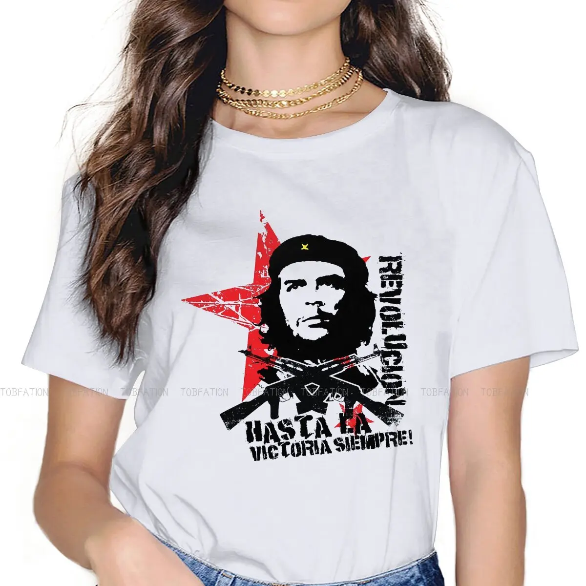 Футболка Hasta 5XL Che Guevara с принтом Аргентины, футболка для отдыха, женская футболка с коротким рукавом, специальная идея для подарка
Футболка Hasta 5XL Che Guevara с принтом Аргентины, футболка для отдыха, женская футболка с коротким рукавом, специальная идея для подарка