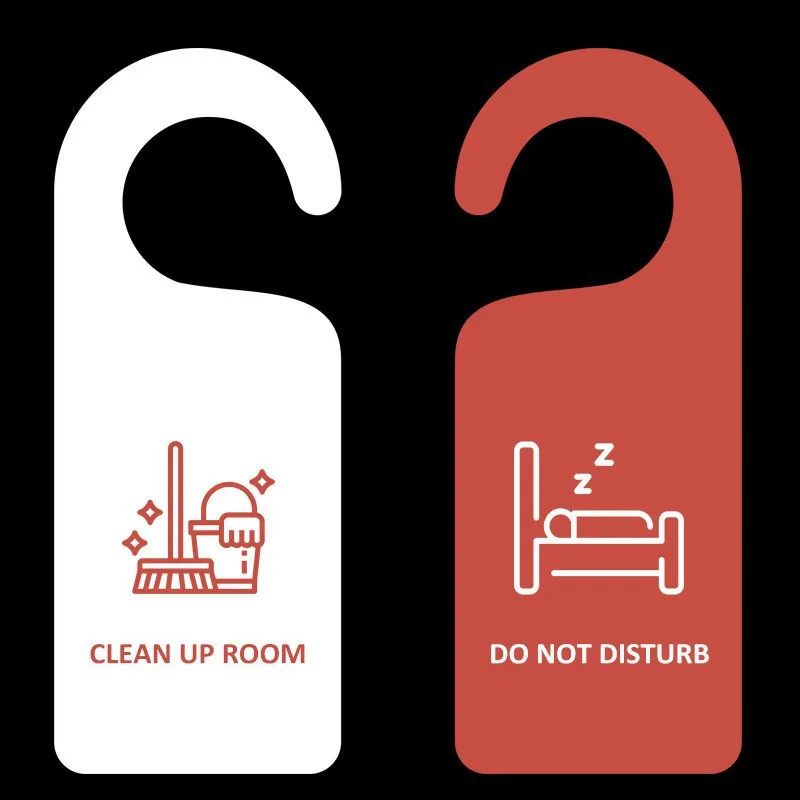 Do Not Disturb Door Sign Hanging Sign Shop Pendant Room Cleaning Double-sided Door Tags For Club Cafe Hotel
Do Not Disturb Door Sign Hanging Sign Shop Pendant Room Cleaning Double-sided Door Tags For Club Cafe Hotel