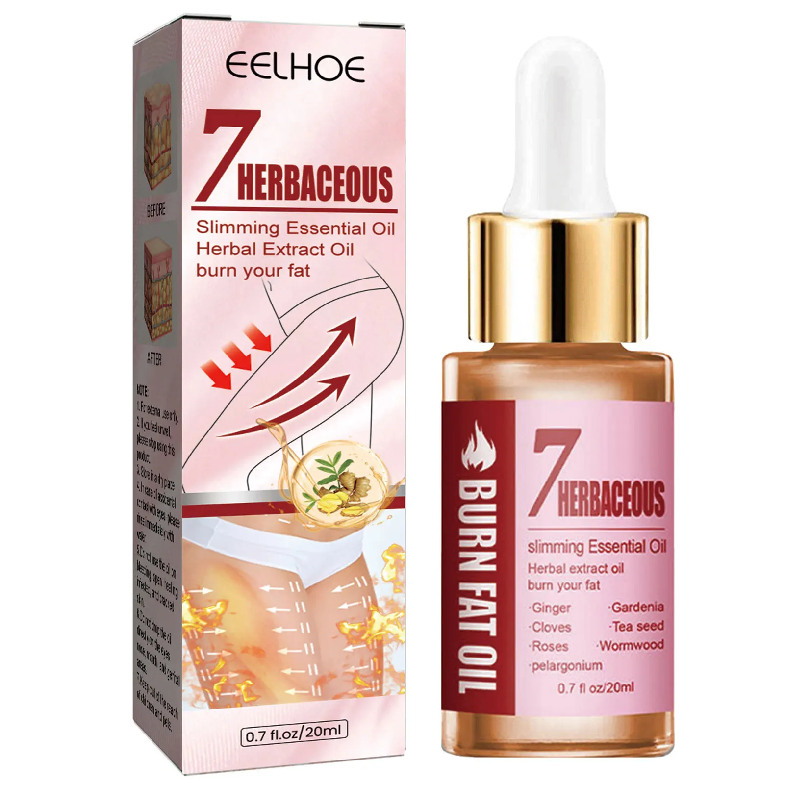 20ml Body Firming Slimming Massage Oil Herbal Fast Acting No Side Effects Oil Fat Burning Health Care Body Sculpting
20ml Body Firming Slimming Massage Oil Herbal Fast Acting No Side Effects Oil Fat Burning Health Care Body Sculpting
