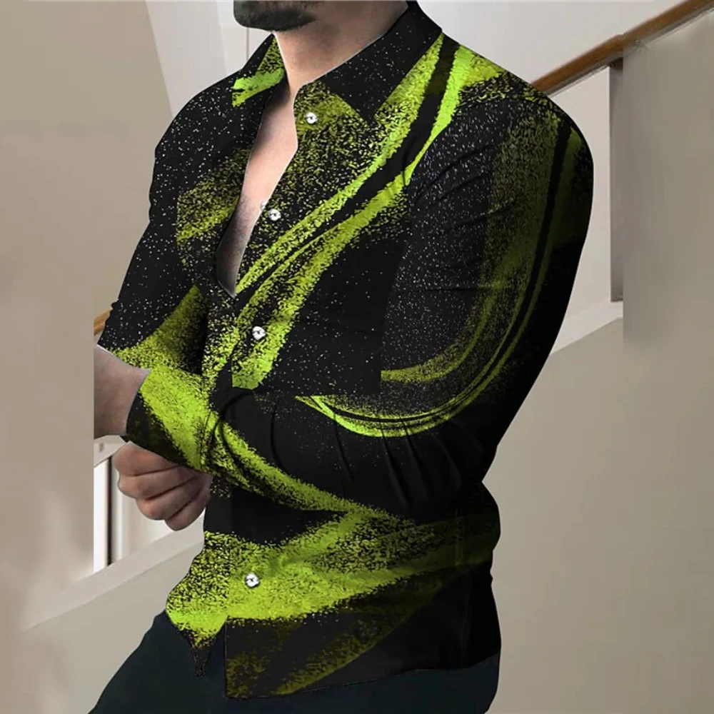 Tops Mens T-Shirt Autumn Breathable Button Down Casual Comfortable L-3XL Long Sleeve Muscle Blouse Printed Practical
Tops Mens T-Shirt Autumn Breathable Button Down Casual Comfortable L-3XL Long Sleeve Muscle Blouse Printed Practical