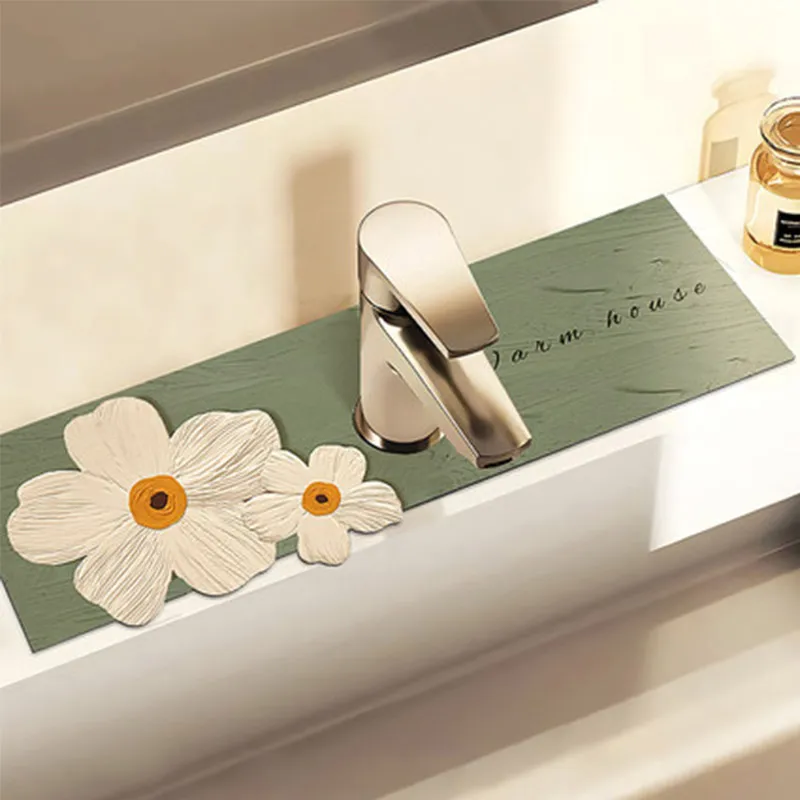 Коврик для смесителя, впитывающая грязеотталкивающая подкладка с диатомом, износостойкая удобная большая Абсорбирующая, быстрая поглощен...
Коврик для смесителя, впитывающая грязеотталкивающая подкладка с диатомом, износостойкая удобная большая Абсорбирующая, быстрая поглощен...