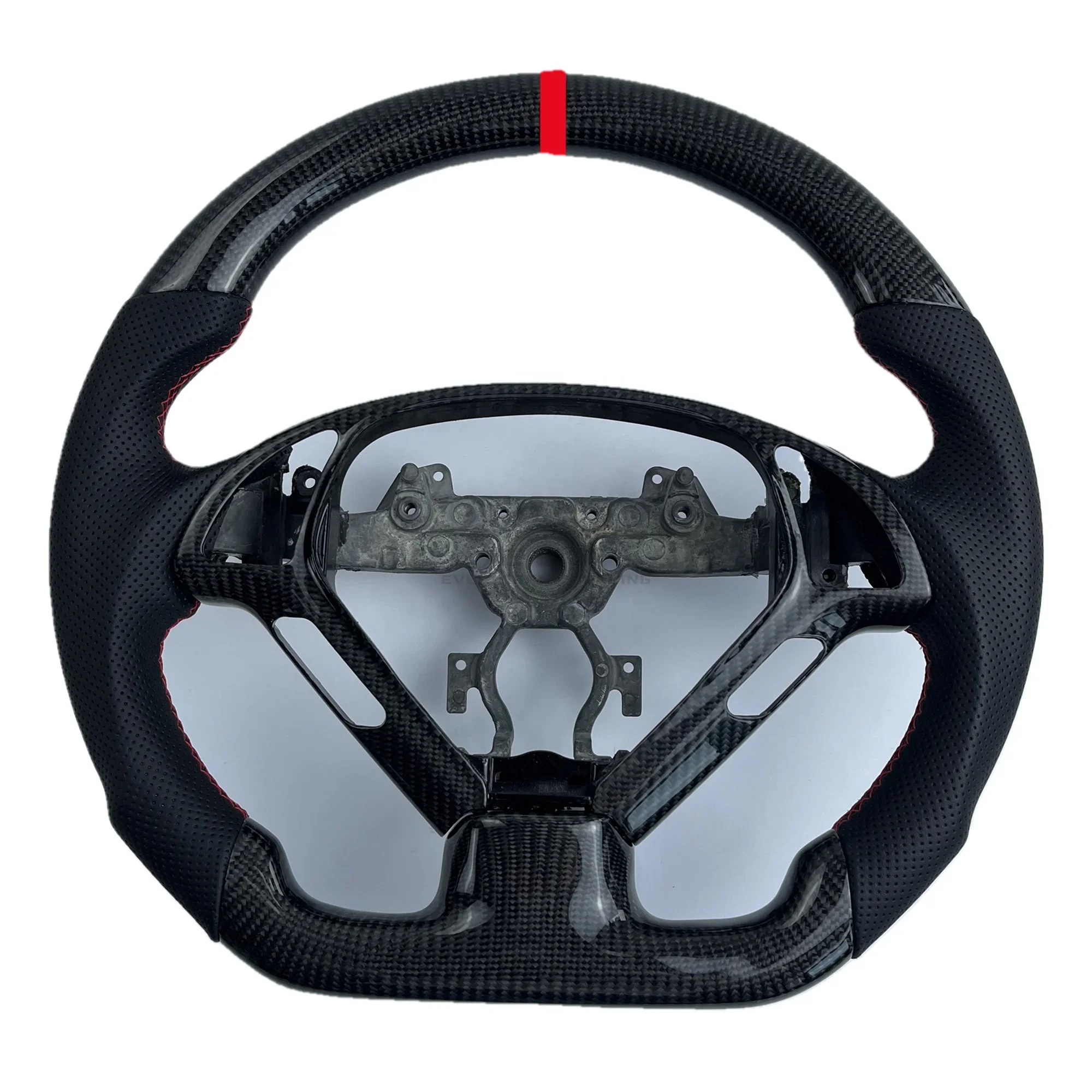 Ever-carbon Racing (ecr) Hotsell Светодиодный руль G37 Руль из углеродного волокна Спортивный