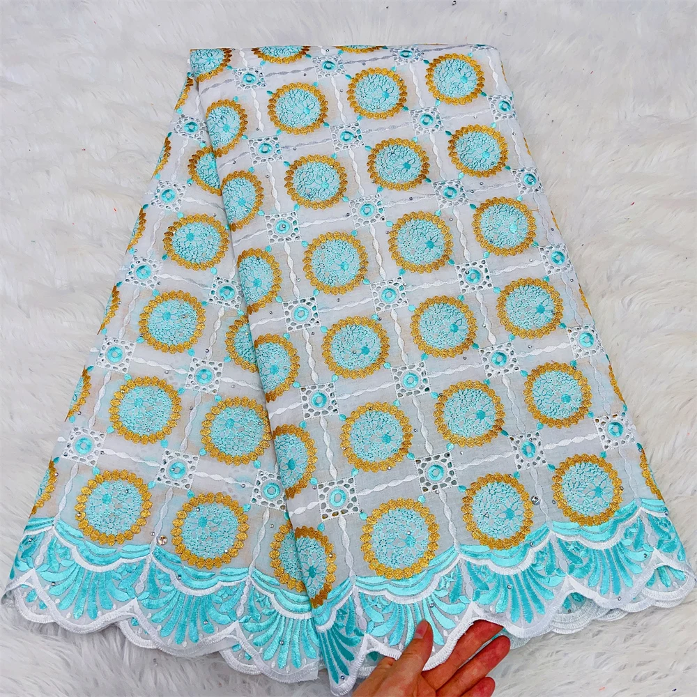 African Swiss Laces Fabric Dry Material Embroidered Nigerian 100% Cotton Fabric Dubai Swiss Voile Lace In Switzerland QF0137
African Swiss Laces Fabric Dry Material Embroidered Nigerian 100% Cotton Fabric Dubai Swiss Voile Lace In Switzerland QF0137