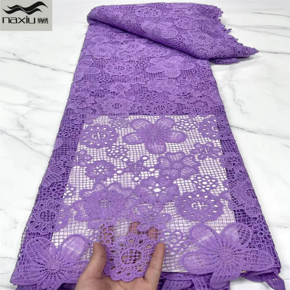 Madison African Lace Fabric 2022 High Quality Lace Nigerian Guipure Cord Lace Fabric Embroidery For Party Dress
Madison African Lace Fabric 2022 High Quality Lace Nigerian Guipure Cord Lace Fabric Embroidery For Party Dress