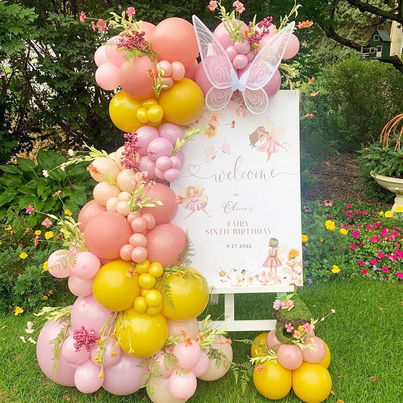 Pink Baby Shower Balloon Garland Kit Butterfly Themed Birthday Party Decorations for girls Wedding Balloons
Pink Baby Shower Balloon Garland Kit Butterfly Themed Birthday Party Decorations for girls Wedding Balloons